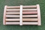Wooden Foot Massager Roller | Natural Acupressure Foot Relaxation Tool - Image 6
