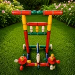 Handcrafted Wooden Baby Walker | Color(Red,Yellow,Greeny)